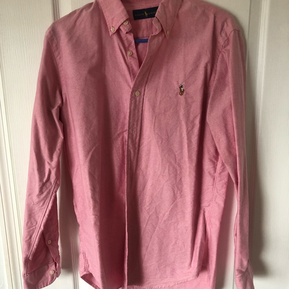 Ralph Lauren pink button down